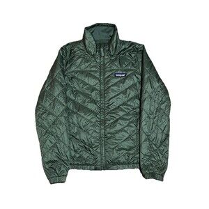 Patagonia Lightweight Radalie Bomber Jacket Insulated Green 20970 Women’s XS EUC
